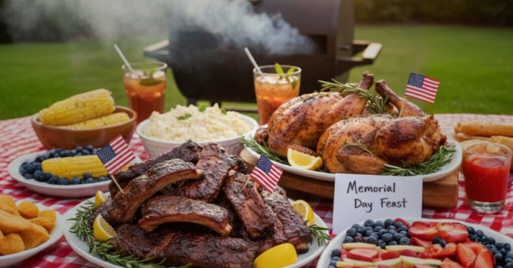 Ribs and chicken BBQ in Garfield